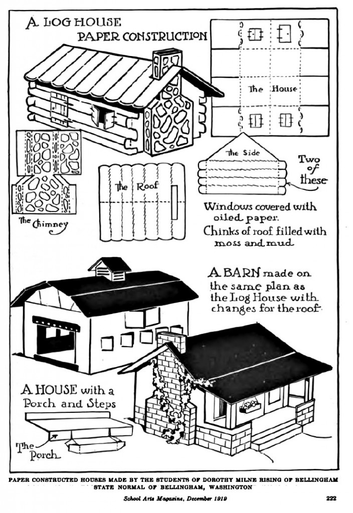 Paper Constructed Houses