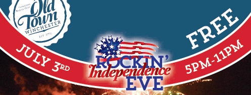 Rockin’ Independence Eve and July Schedule